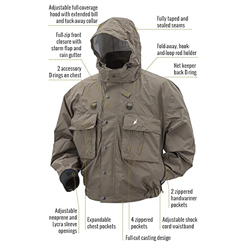 FROGG TOGGS Java Hellbender Fly and Wading Fishing Jacket
