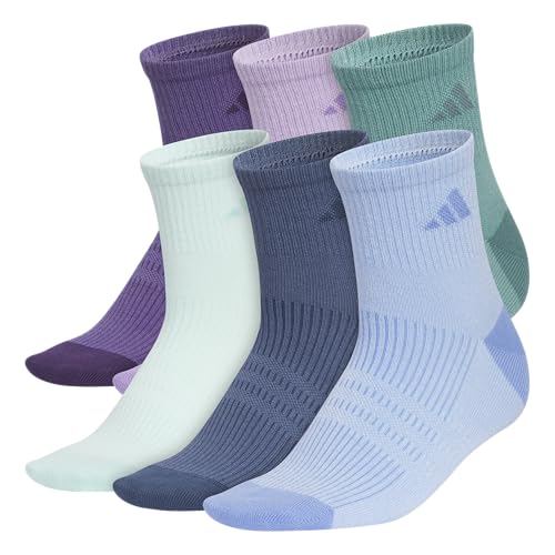 adidas womens Superlite Quarter Ankle Socks (6-pair Pack)