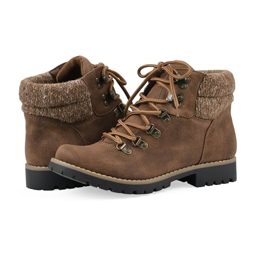 CLIFFS BY WHITE MOUNTAIN Shoes Pathfield Women's Lace-up Hiker Style Bootie