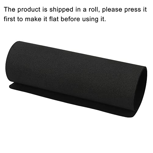 PATIKIL 33x16 EVA Backdrop, 1 Pack Black Soft Photo Background for Light Box Small Products Photography Studio
