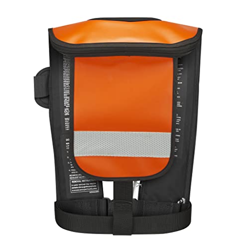 Mustang Survival - HIT Inflatable Work Vest for Adults (Orange & Black - One Size Fits All), Auto Hydrostatic, Enhanced Mo...