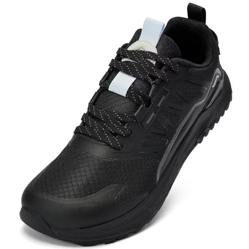 Lamincoa Wide Men's Sneakers Hiking Walking Lightweight Breathable Shoe Non-Slip Outdoor Sports Trail Running Tennis Sneaker