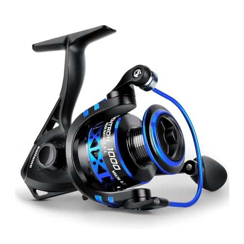 KastKing Centron & Centron Lite Spinning Reels, Size 500 is Perfect for Ice Fishing, Up to 17.5 Max Drag, 5.2:1 Gear Rati...