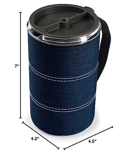 GSI Outdoors JavaDrip for Portable Drip Coffee System at The Office or Camping - 30oz or 50 oz