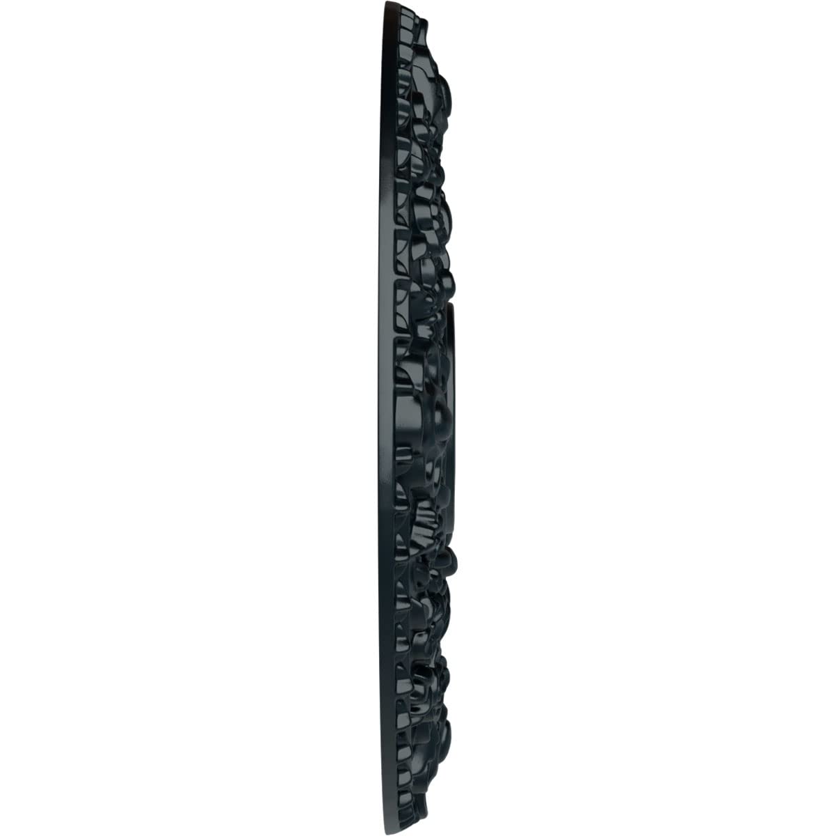 Ekena Millwork Cm18Ronsf Rose Ceiling Medallion, 18 Od X 3 1/2 Id X 1 1/2 P, Night Shade