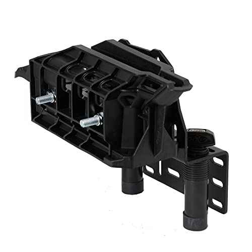 Kolpin Stronghold Auto Latch Mount (UTV Polaris Lock/Ride Compatible) - 30815 , Black