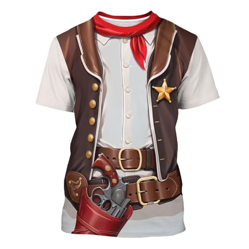 DFZ Oktoberfest Beer Shirt Novelty Tee Funny Short Sleeve 3D Printed Casual Holiday T-Shirt for Men Women