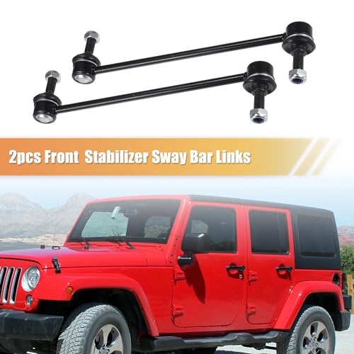 X AUTOHAUX 2pcs Front Sway Bar Links Stabilizer Link Kit for Fiat 500X 2016-2019 for Jeep Compass 2017-2022 for Jeep Reneg...