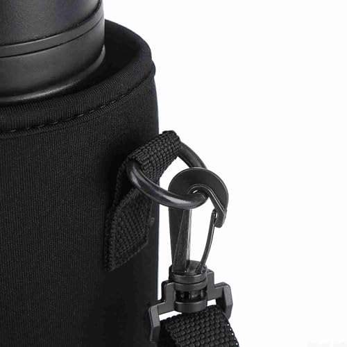 Neoprene Water Bottle Carrying Bag, Adjustable Strap, Outdoor Activities Hiking Camping Fishing Picnic Travel, Different (...