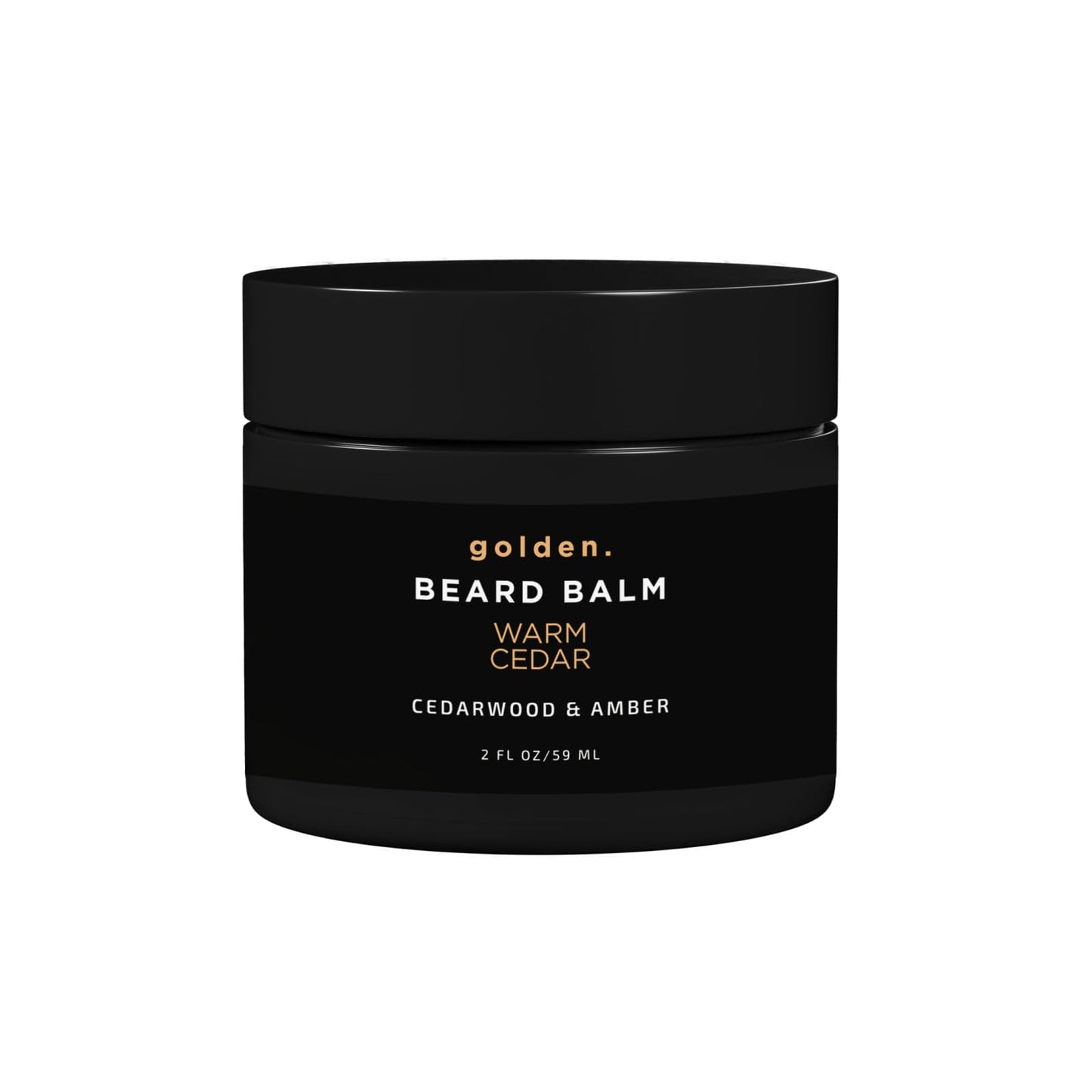 Golden Grooming Beard Balm | Unique Masculine Scent | Shea Butter for Beard Growth | Tames, Moisturizes & Styles - Warm Cedar, 2