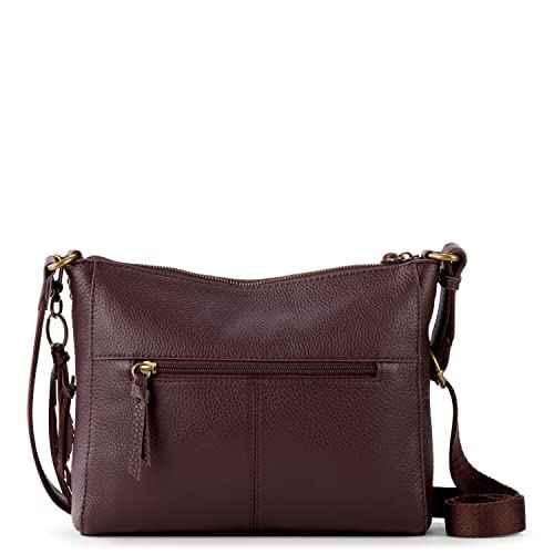The Sak Alameda Leather Crossbody Purse - Leather Women's Handbag for Everyday & Travel - Cross Body Bag With Zipper