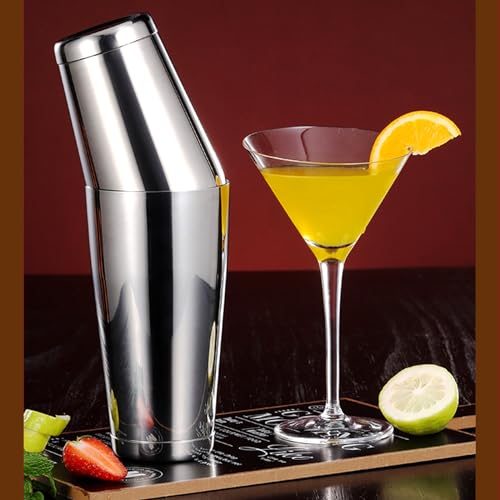 Mwellewm Boston Shaker Cocktail Set Bartender Kit, 12 Pcs Drink Shaker with Strainer Bartending Martini Shaker Tin with 18...