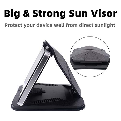 iSaddle Dashboard GPS Mount Holder - Universal Dashbaord Phone Tablet PC Navigation Holder for Garmin Nuvi Tomtom iPhone i...