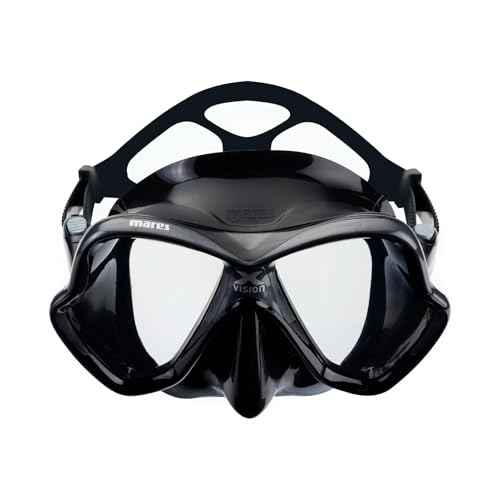 Mares Unisex Adult X-Vision Hydrodynamic Panoramic View Underwater Diving Mask