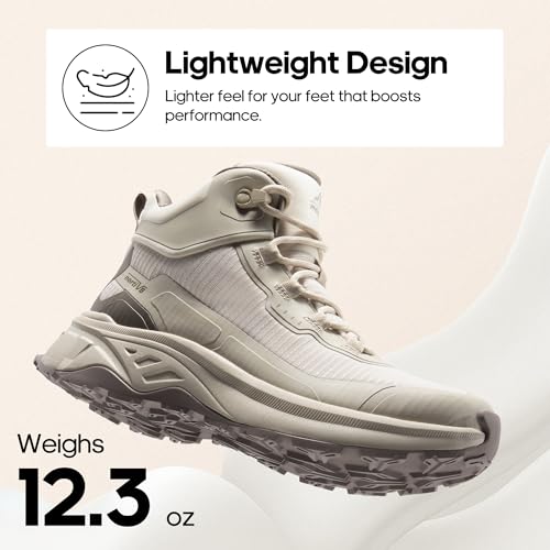 NORTIV 8 Women's Waterproof Lightweight Hiking Boots Trekking for Outdoor