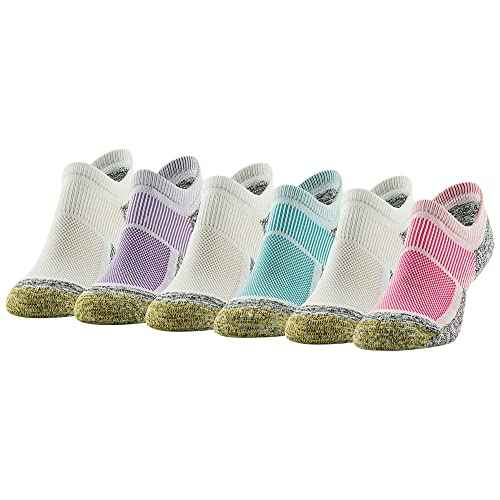 GOLDTOE womens Rebound Cushion So Low Socks, 6-pairs
