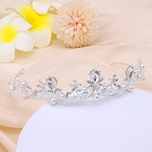 Oriamour Crystal Tiaras and Crowns Headband For Women Birthday Pageant Wedding Prom Princess Crown Bridal Tiara With Clear...