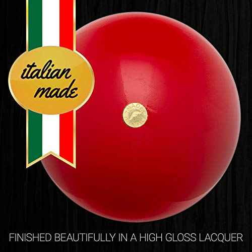 Franklin Sports Bocce Ball Set ? 8 Wooden Bocce Balls and 1 Pallino ? Beach, Backyard Lawn or Outdoor Party Game - Made in Italy