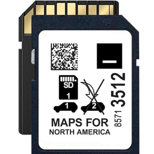Premium 2025 Navigation SD Card Update, Latest Map for 2019-2023 GM Vehicles with Buick, Cadillac, Chevrolet, GMC, USA/CA...