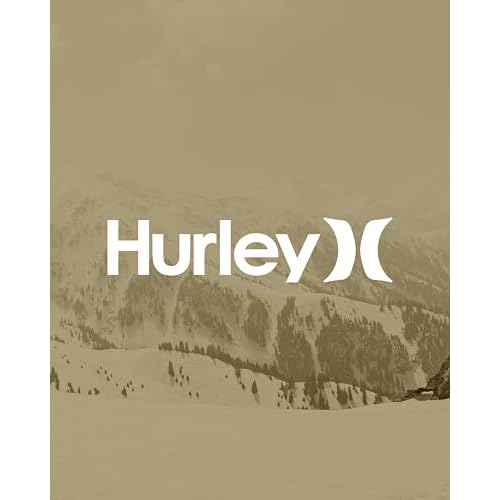 Hurley Men's Cuffed Beanie - Classic Midweight Loose Knitted Winter Hat for Men