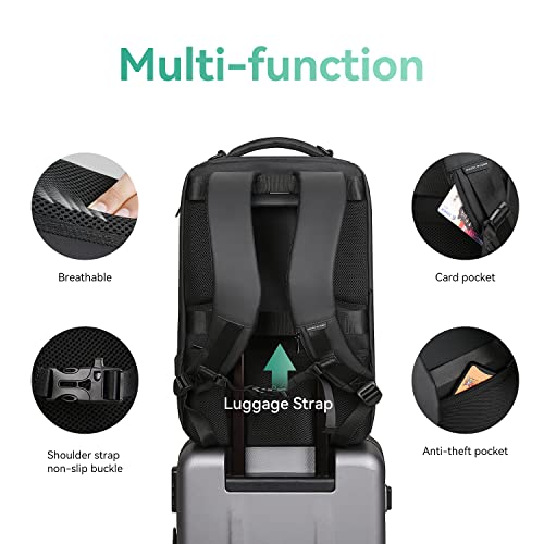 MARK RYDEN Business Backpack for Men, Waterproof High Tech Backpack with Sport Car Shape Design and USB Charging Port, Tra...