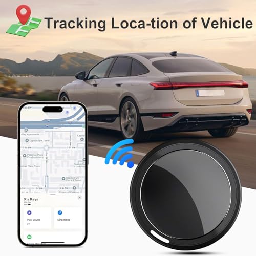 Mini GPS Tracker for Vehicles, Car GPS Tracking Device for Vehicles, Hidden Car Tracking Device No Subscription No Monthly...