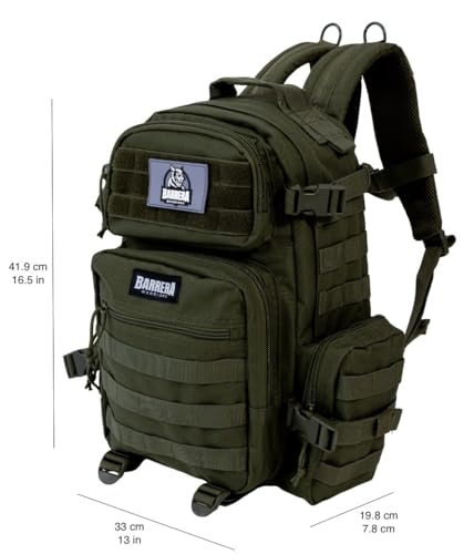BARRERA warriors 25L Tactical Backpack, Military MOLLE Backpack for Daily Carry, Travel, Hiking, Camping & Outdoor Use (Ar...