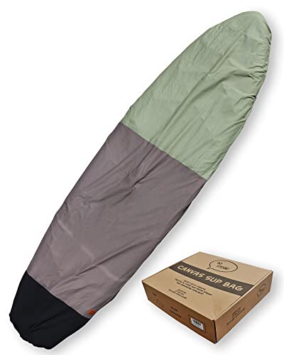Ho Stevie! Canvas SUP Bag Cover - Prevent Sun Damage - Durable 100% Natural Cotton Canvas Protective Bag for Stand Up Padd...