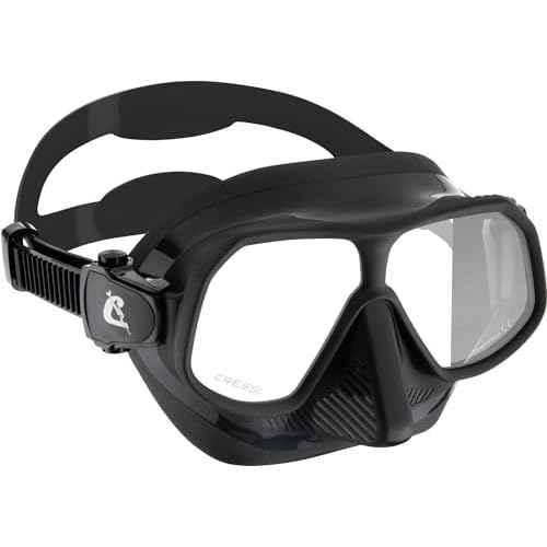Cressi Lightweight Frameless Mask for Spearfishing, Freediving, and Snorkeling- Flexible and Sturdy- Rombo: Designed in Italy