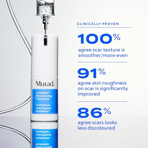 Murad InvisiScar Resurfacing Treatment - Acne Scar Solution with Vitamin C, Salicylic Acid & Centella Asiatica for Smoother Text