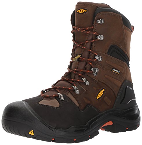 KEEN Utility Men's Coburg 8" Steel Toe Waterproof Work Boots