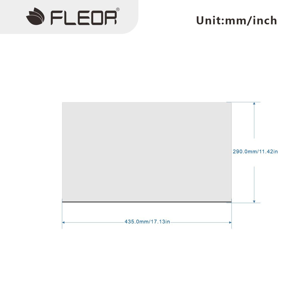 Fleor 11.4 X 17 Inch Blank Guitar Bass Pickguard Sheet Diy Guitar Pickguard Backplate Scratch Plate Material,4Ply White Pearl
