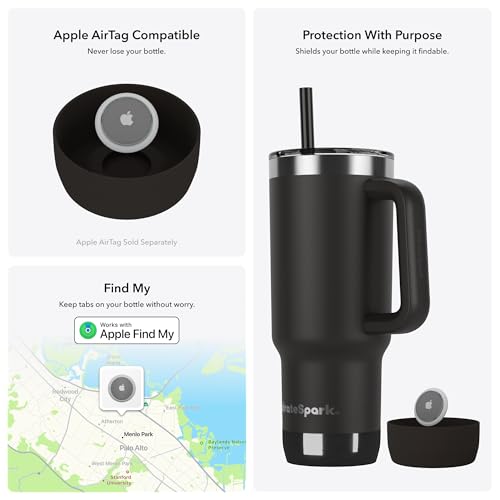 Hidrate Spark PRO 2 30 oz Smart Ready Tumbler with Silicone Boot - Black
