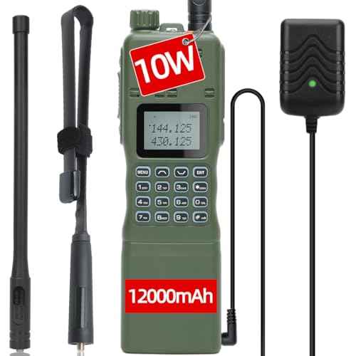 Baofeng Radio Ham Radio AR-152 10W Powerful Handheld Tactical Two Way Radio Upgraded of baofeng Radio Walkie Talkies Long Range with USB Charger Battery Full Kit