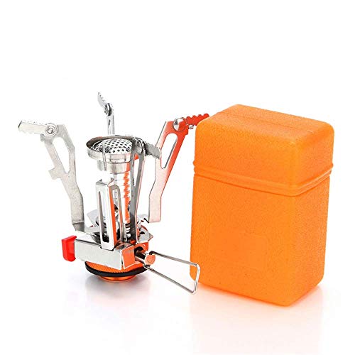 AOTU Portable Camping Stoves Backpacking Stove with Piezo Ignition Stable Support Wind-Resistance Camp Stove for Outdoor C...