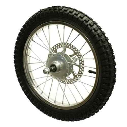 Razor MX500 and MX650 Front Wheel Assembly - Factory Original Razor Dirt Rocket Bike Off-Road Motorcycle Wheel Part W15128190049