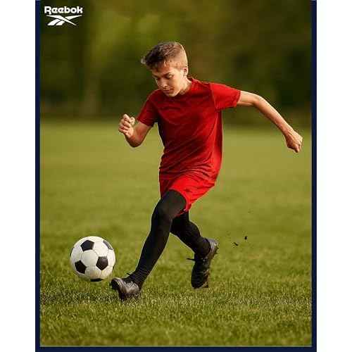 Reebok Boys Basketball Shorts - 2 Pack 2-in-1 Boys Athletic Shorts for Running with Compression Leggings Pockets & Drawstring