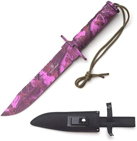 Snake Eye Tactical Full Tang Rescue Style Knife w/Sheath & Survival Kit Hunting Camping Fishing Outdoors Razor Sharp Blade...