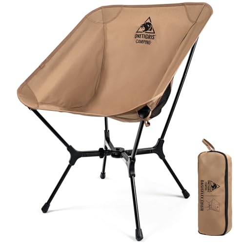 ONETIGRIS OasisFlex Camping Chair,Portable Chair with Carry Bag,Great for Camping,Beach,Picnic,Park,Lawn,Sports and Outdoo...