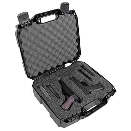 Case Club Pre-Cut 2 Pistol Carrying Case