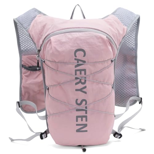 Carey STEN Lightweight Hydration Backpack, Outdoor Running Vest with 1.5L Water Bag, Suitable for Hiking, Cycling, and Bot...