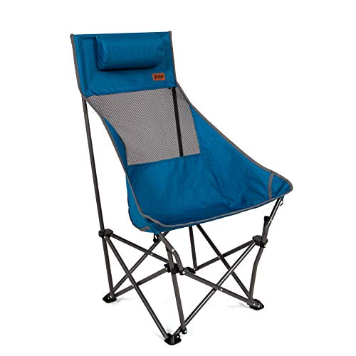 Mac Sports XP High Back Rocking Folding Camping Chair with Headrest - Lightweight Camping Chair Supports up to 225 LBs wit...