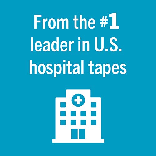 Nexcare Absolute Waterproof Tape, Flexible Foam Medical Tape, Secures Dressing and Keeps Wounds Dry - 1 In x 5 Yds, 6 Roll...