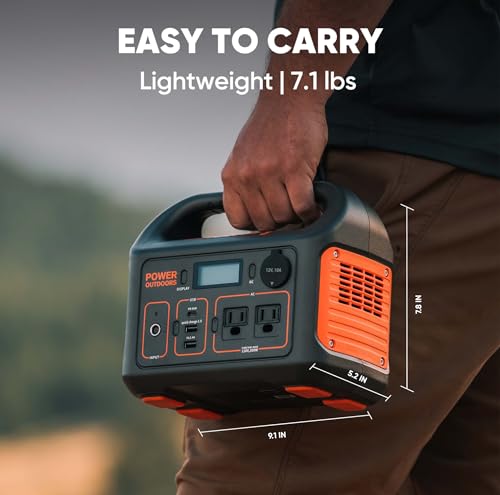 Jackery Portable Power Station Explorer 300, 293Wh Backup Lithium Battery, Solar Generator for Outdoors Camping Travel Hun...