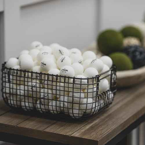 Stiga Tournament-Quality 3-Star Ping Pong Balls ? 24 or 144 Bulk Pack (White) - Official Size and 40mm Weight ?High-Performance Table Tennis Balls