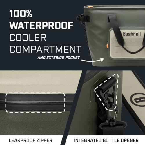 Bushnell Soft Coolers | Insulated Portable Ice Chest The Best Bag Cooler for Beach, Drinks, Beverages, Travel, Camping, Pi...