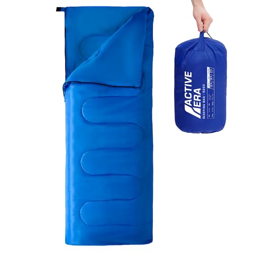 Active Era Ultra Lightweight Sleeping Bag Indoor & Outdoor - Compact, Ultralight Sleeping Bag for Warm Weather - Camping S...