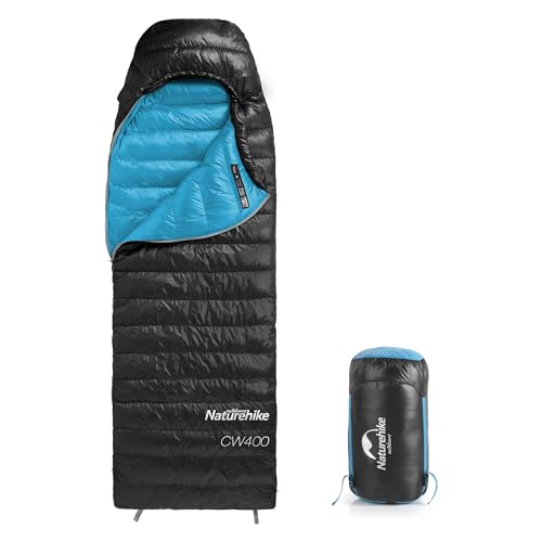 Naturehike Ultralight Down Sleeping Bag, 650FP Backpacking Sleeping Bag for Adults, 42℉ Waterproof Sleeping Bags for Campi...