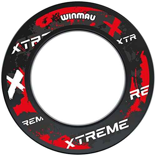 WINMAU Lifestyle Design Dart Board Surround Ring - Available in Varying Designs - Durable Backboard Wall Protector for Dartboards - Professional Darts Accessories