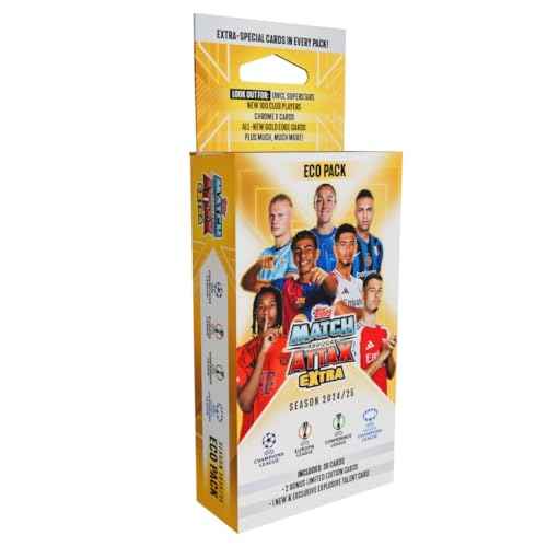 2024-25 Topps Match Attax Extra Champions League Cards - Eco Blaster (39 Cards + 3 LE)